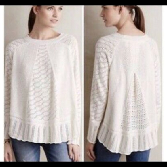 Anthropologie Sweaters - ANTHROPOLOGIE ANGEL OF THE NORTH PONCHO SWEATER